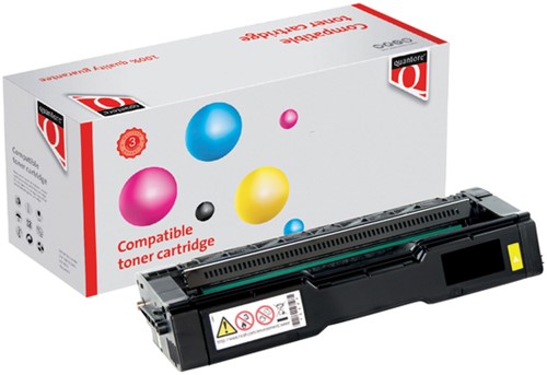 Toner Quantore alternatief tbv Ricoh 407902 geel