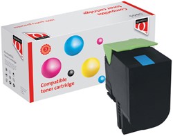 Tonercartridge Quantore alternatief tbv Lexmark 24B6008 blauw