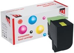 Tonercartridge Quantore alternatief tbv Lexmark 24B6010 geel