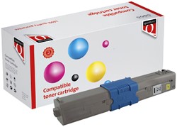Tonercartridge Quantore alternatief tbv Oki 44844505 geel