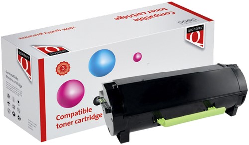 Tonercartridge Quantore alternatief tbv Lexmark 24B6035 zwart