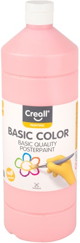 Plakkaatverf Creall basic roze 1000ml