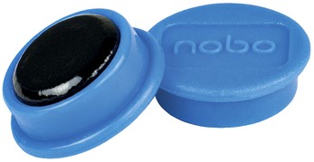 Magneet Nobo 13mm blauw 10 stuks-2
