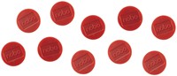 Magneet Nobo 32mm rood 10 stuks-3
