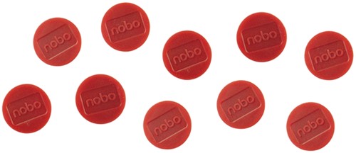 Magneet Nobo 32mm rood 10 stuks-3