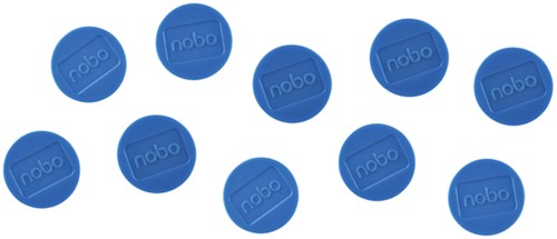 Magneet Nobo 32mm blauw 10 stuks-3