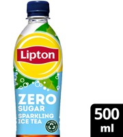 Frisdrank Lipton Ice Tea sparkling zero petfles 500ml