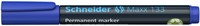 Viltstift Schneider Maxx 133 schuin 1-4mm blauw-3
