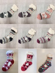 Wintersokken diverse dessins assortibox