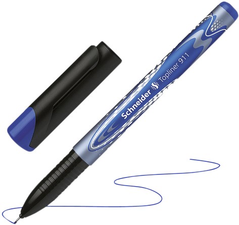 Fineliner Schneider Topliner 911 0.4mm blauw-4