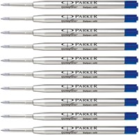 Balpenvulling Parker Quinkflow medium blauw blister à 10 stuks-3