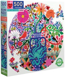 Puzzel Eeboo Birds & Flowers 500st