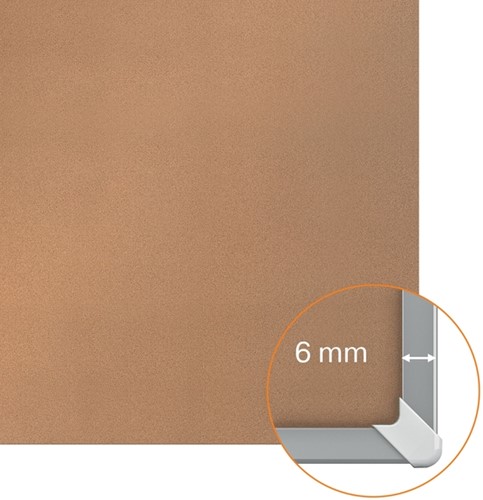 Prikbord Nobo Impression Pro widescreen 69x122cm kurk-4