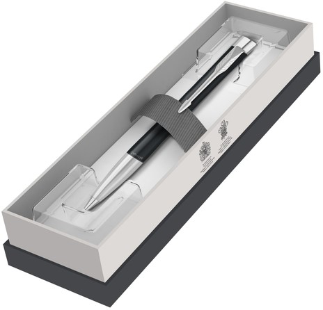 Balpen Parker Urban twist matt black CT medium blister à 1 stuk-3