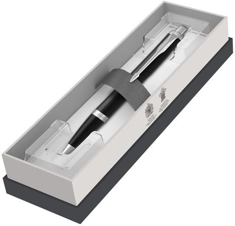 Balpen Parker IM matt black CT M blister à 1 stuk-2