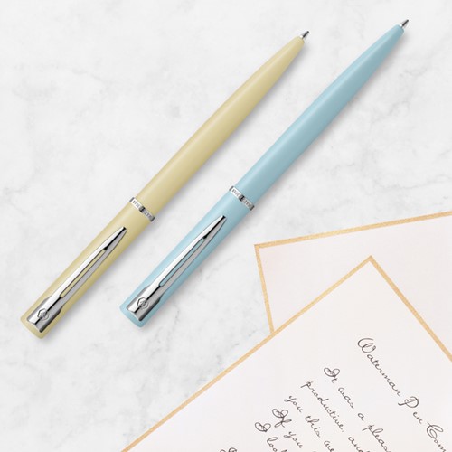 Balpen Waterman Allure pastel blue CT medium-3