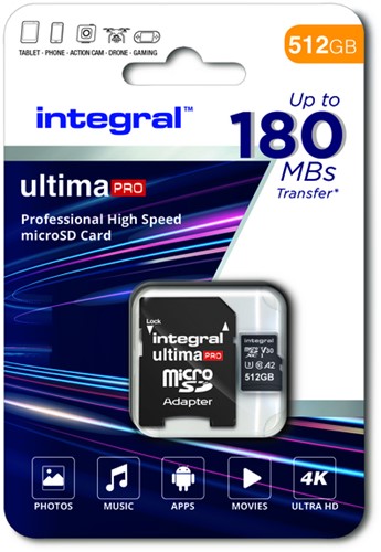 Geheugenkaart Integral microSDXC 512GB-2