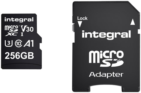 Geheugenkaart Integral microSDXC 256GB