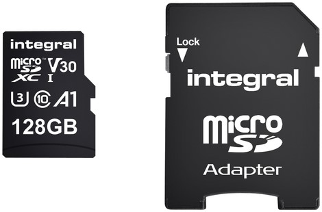 Geheugenkaart Integral microSDXC 128GB