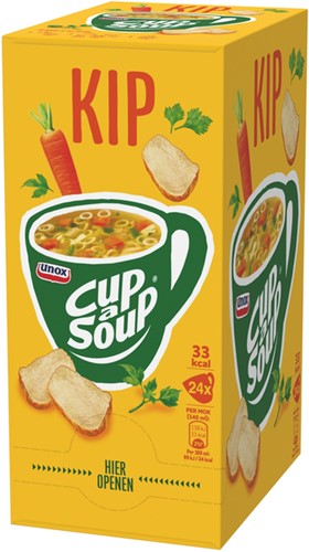 Cup-a-Soup Unox kip 24x140ml-1