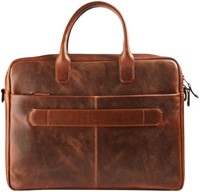 Businesstas Maverick The Original met laptopvak 15,6 inch leer bruin-3