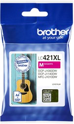 Inktcartridge Brother LC-421XLM rood