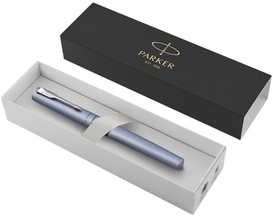 Rollerpen Parker Vector XL silver-blue medium-2