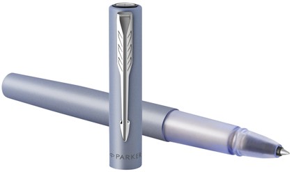 Rollerpen Parker Vector XL silver-blue medium-1