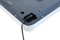Wandklok Unilux Flo led 28cmx28cm-2