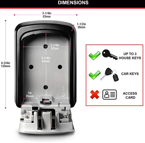 Sleutelkluis MasterLock Select Access middelgroot-2