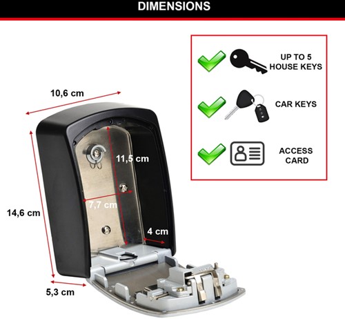 Sleutelkluis MasterLock Select Access extra groot-3