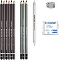 Houtskoolpotloodset  Staedtler Design Journey 12-delig-2