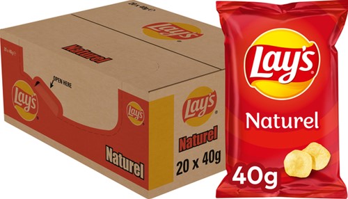 Chips Lay's Naturel 40gr