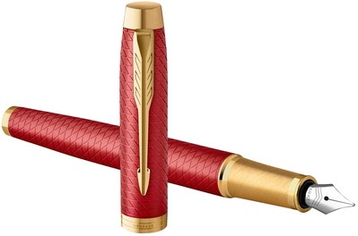 Vulpen Parker IM Premium deep red GT fijn-2