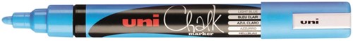 Krijtstift Uni-ball chalk rond 1.8-2.5mm lichtblauw