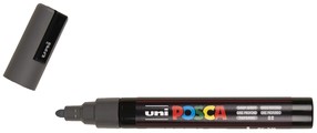 Verfstift Posca PC5M medium diepgrijs-2