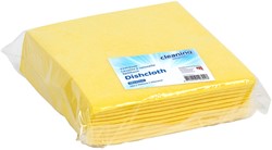 Werkdoek Cleaninq non-woven 38x40cm geel 10 stuks