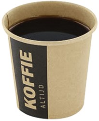 Beker Altijd Koffie 118ml Ø63mm per 100 stuks
