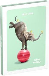 Schoolagenda 2022-2023 Funny Animals Elephant