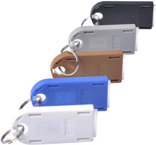Sleutellabel Pavo magnetisch assorti 10 stuks-3