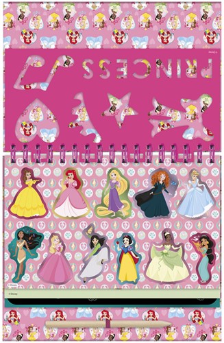 Knutselset Totum Disney Princess scratchbook-3