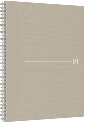 Spiraalblok Oxford Origin A4+ lijn 140 pagina's 80gr zand-1