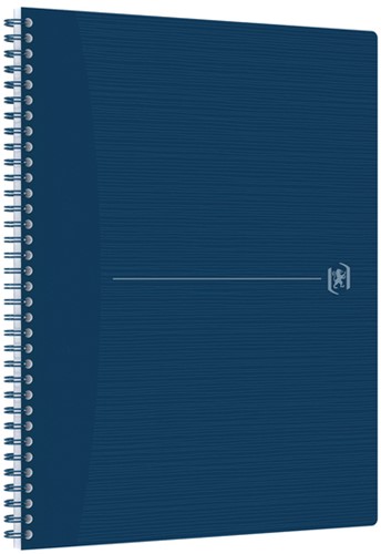 Spiraalblok Oxford Origin A4+ lijn 140 pagina's 80gr blauw-3