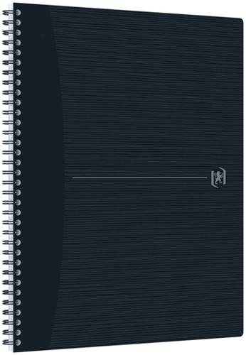 Spiraalblok Oxford Origin A4+ ruit 5x5mm 140 pagina's 80gr zwart-1