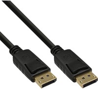 Kabel inLine displayport 4K60HZ M/M 2 meter zwart