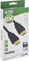 Kabel inLine HDMI ETH8K M/M 2 meter zwart-2