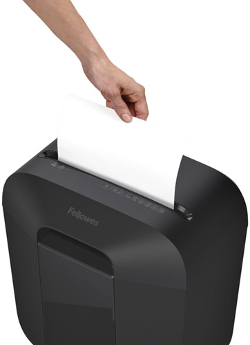 Papiervernietiger Fellowes Powershred LX25 snippers 4x37mm zwart-3