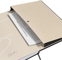 Notitieboek Oxford Signature A5 lijn 80vel zwart-1
