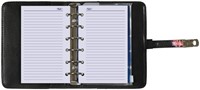 Organizer Kalpa Pocket inclusief agenda 2025-2026 7dagen/2pagina's bloemenzee zwart-8