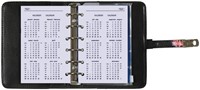 Organizer Kalpa Pocket inclusief agenda 2025-2026 7dagen/2pagina's bloemenzee zwart-7